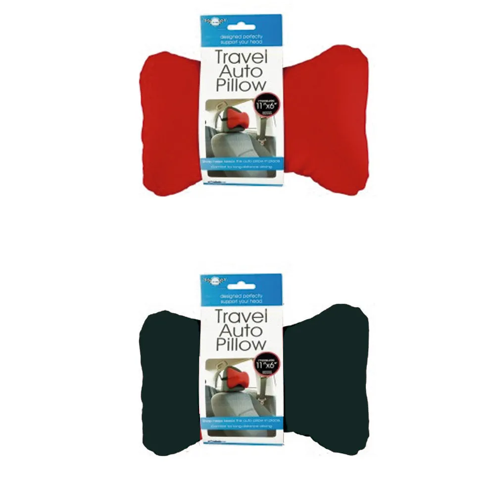 2PC Car Travel Auto Headrest Neck Seat Cushion Support Pillow Rest Sleep Comfort