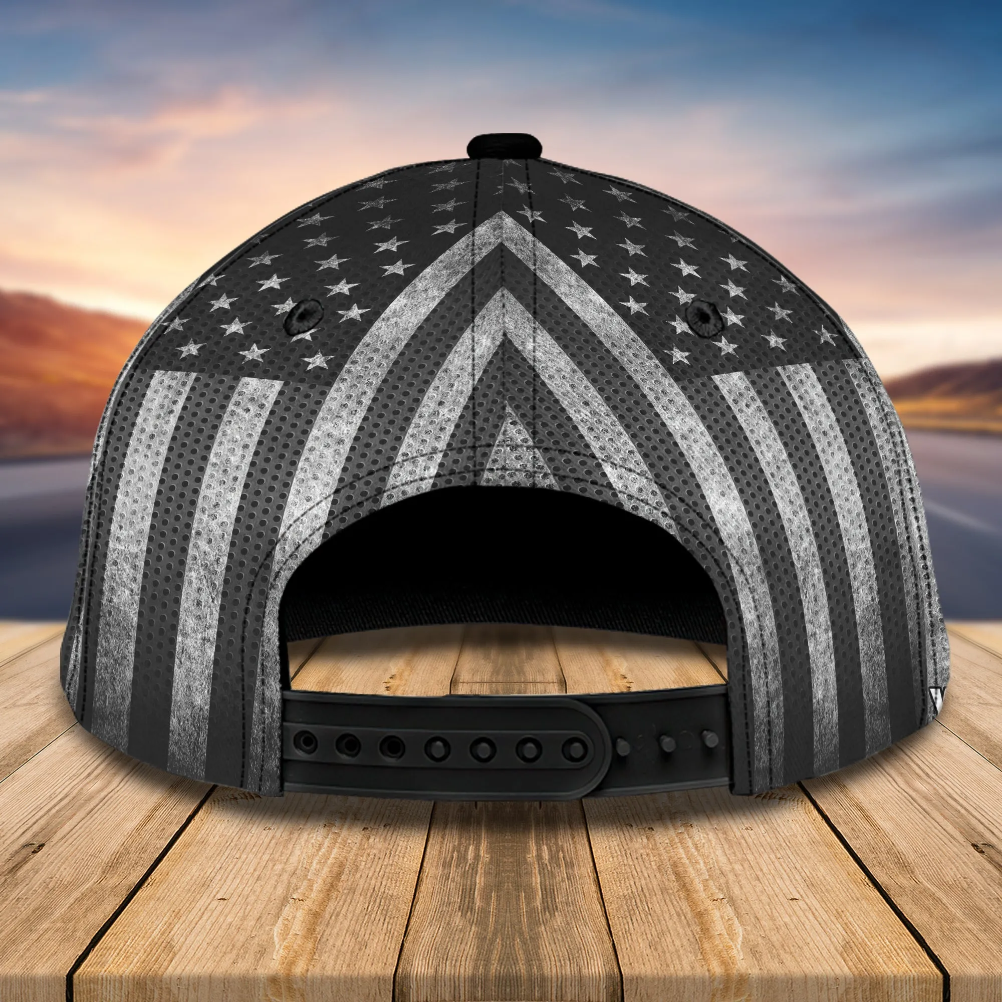 3D Classic Cap American Trucker Personalized Name Cap 07 Namashops