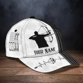 3D Classic Cap Archery Personalized Name Cap 03 Namashops