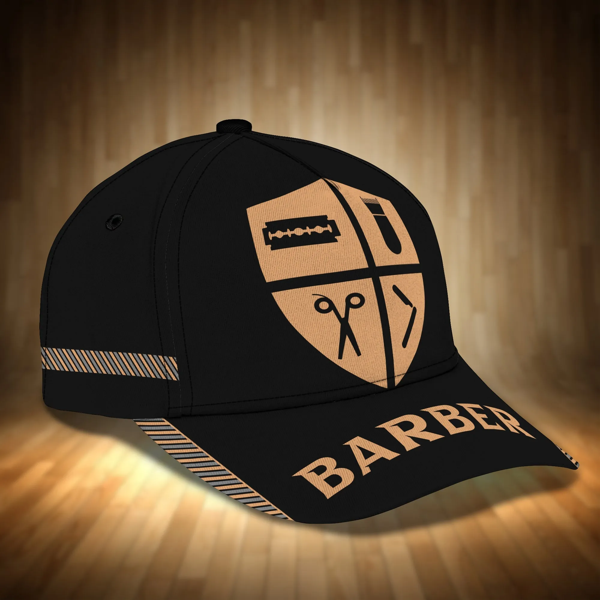 3D Classic Cap Barber Shop 3D Cap 02 Namashops