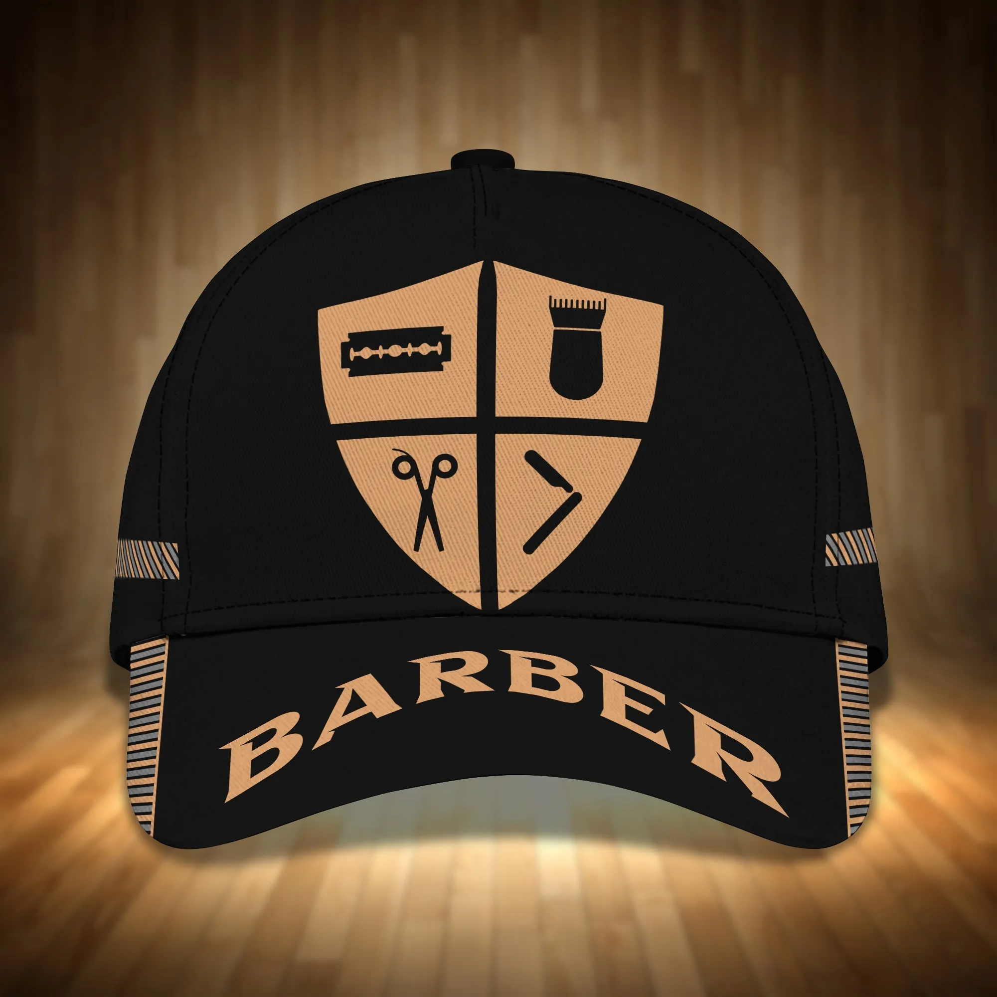 3D Classic Cap Barber Shop 3D Cap 02 Namashops