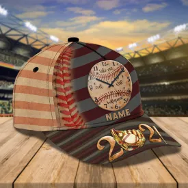 3D Classic Cap Baseball Personalized Name Cap 8 Namashops