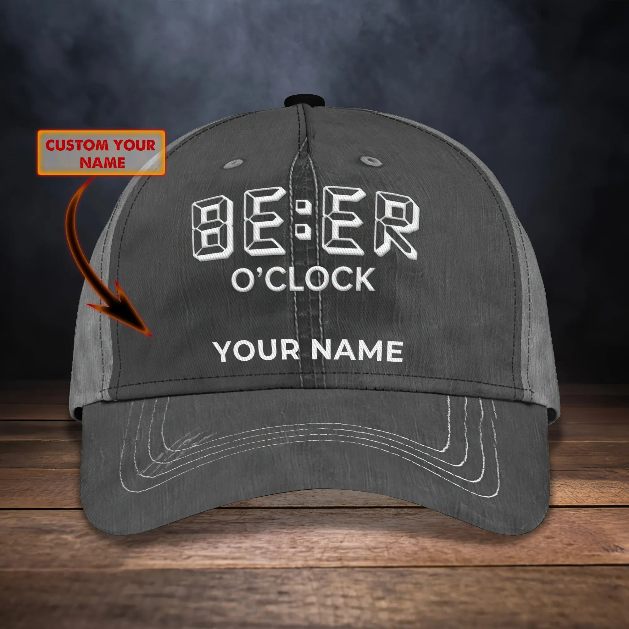 3D Classic Cap Beer1 Personalized Name Cap Namashops