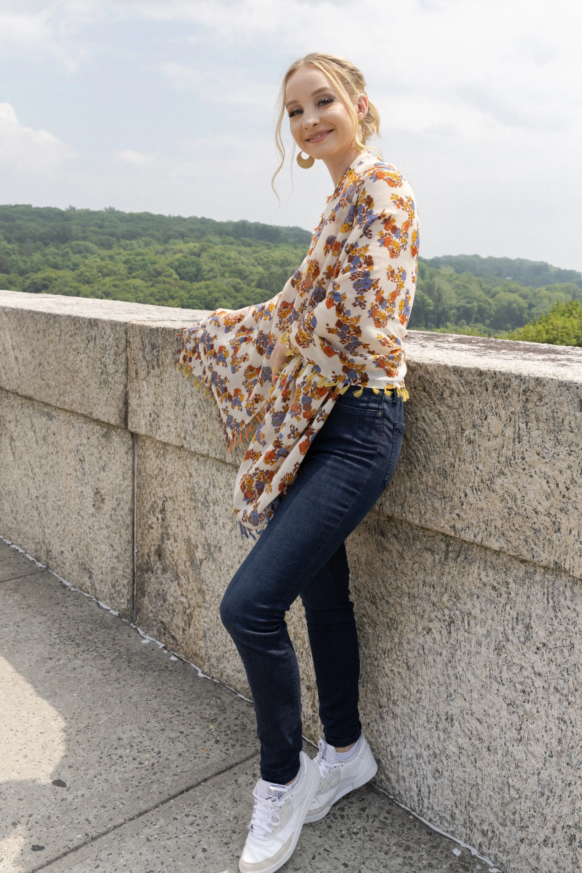 Atalia Multi Floral Scarf