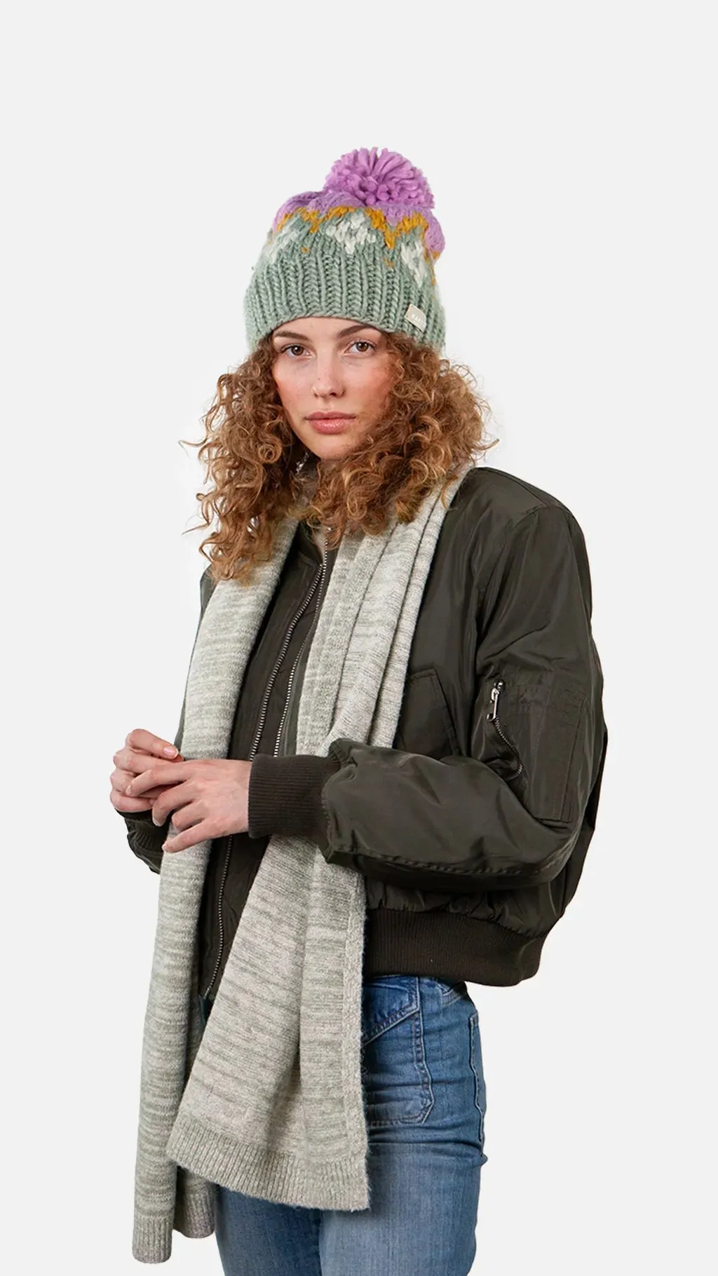 BARTS - Owlet Scarf Pale Army