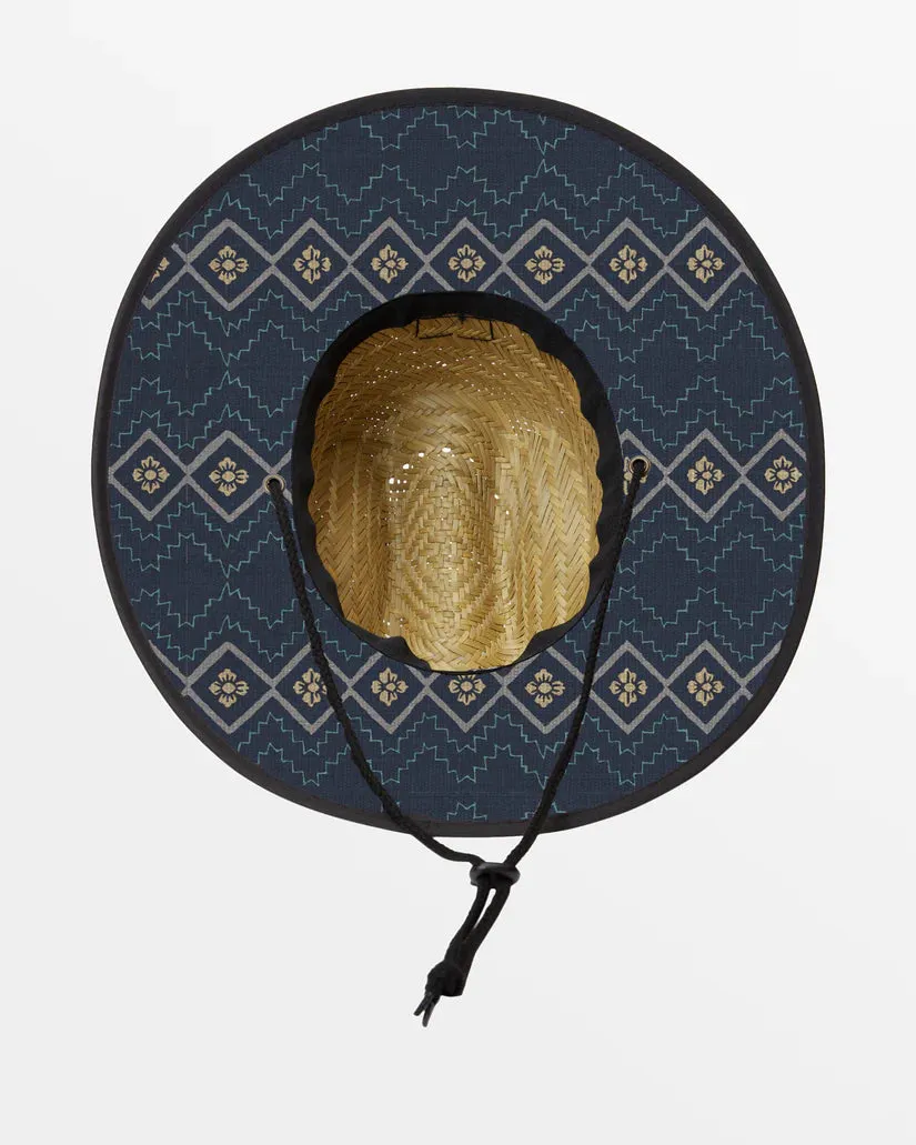 Billabong | Tides Print Lifeguard Straw Hat - Navy