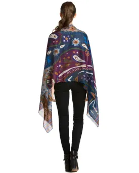 Boho Paisley Print Scarf