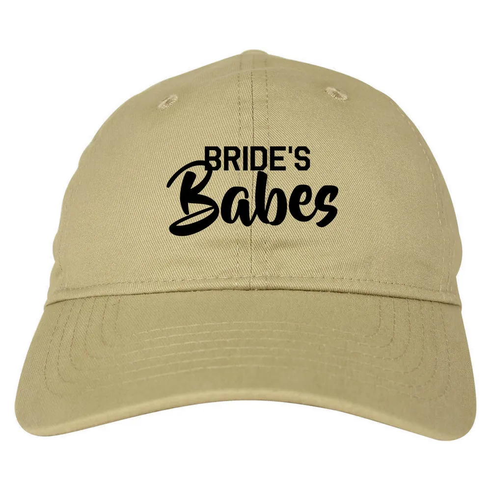 Brides Babes Wedding Mens Dad Hat Baseball Cap