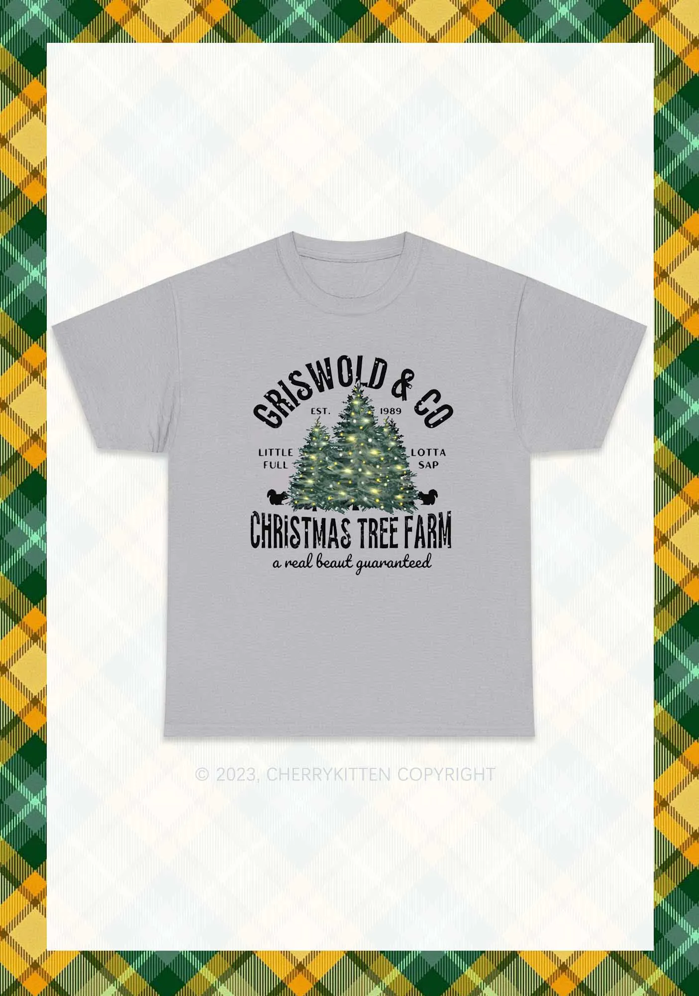 Christmas Tree Farm Chunky Shirt Cherrykitten