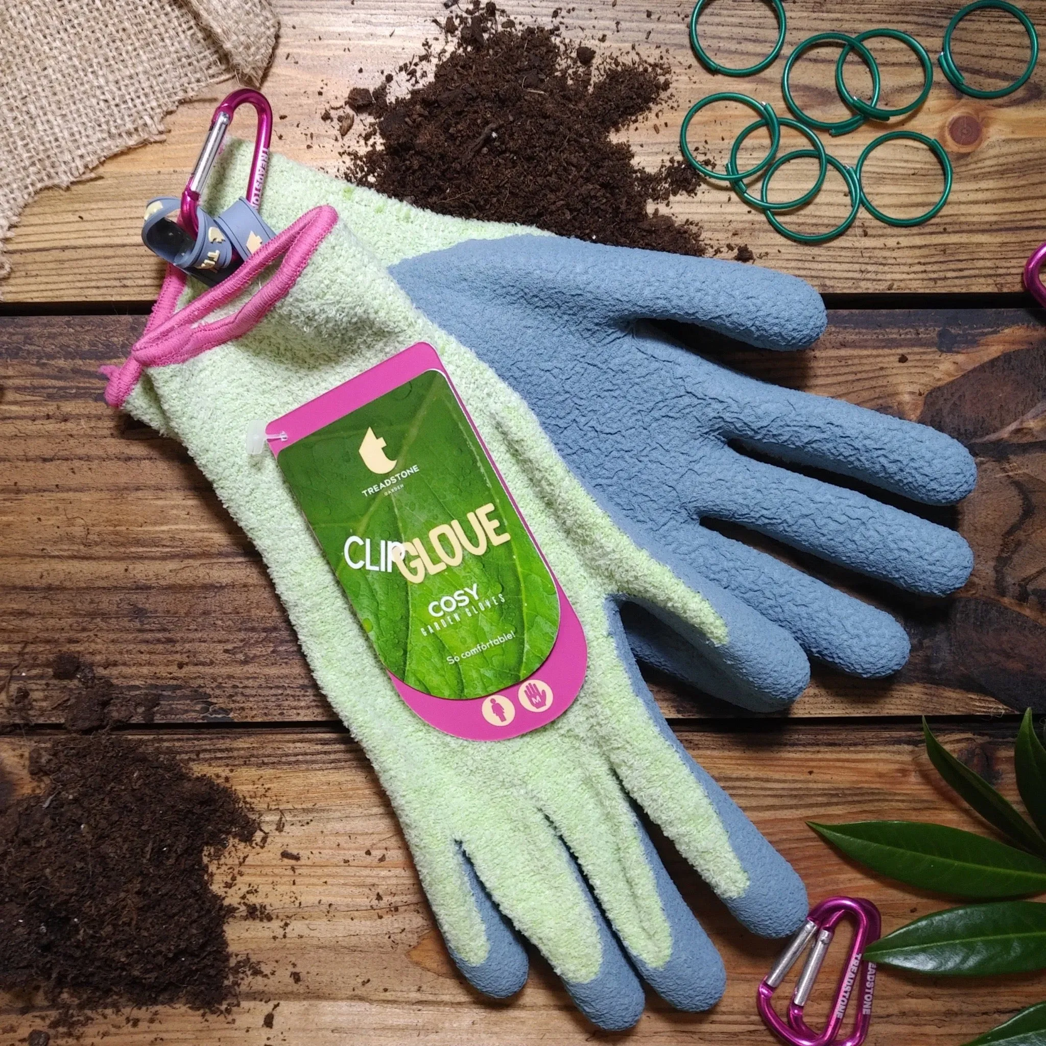 Clip Glove COSY - Ladies Gardening Gloves - Medium Duty