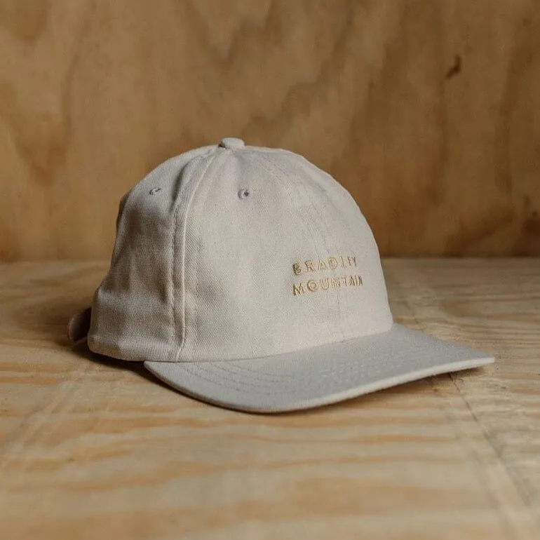 Embroidered Baseball Cap - Natural