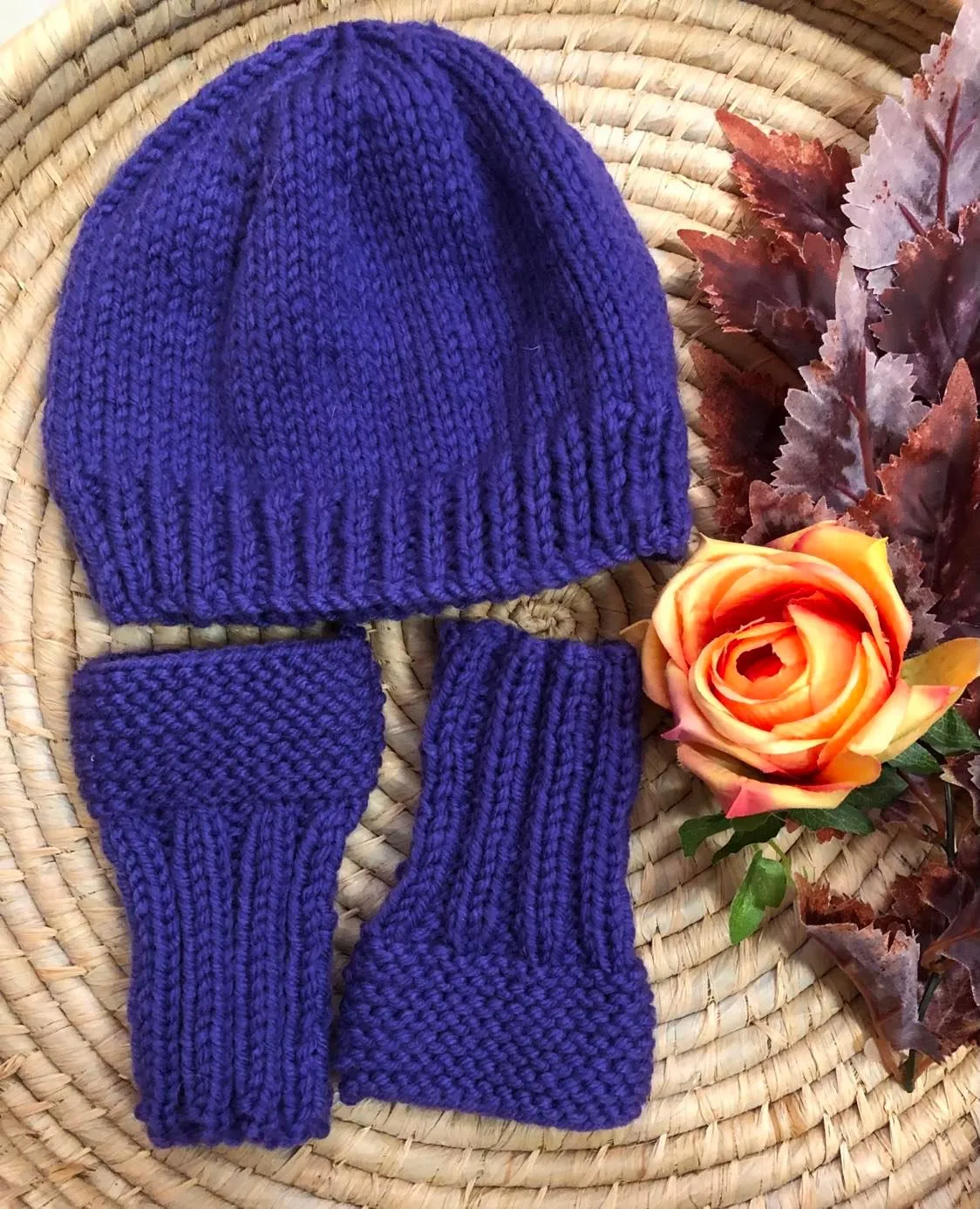 Fingerless Gloves Set