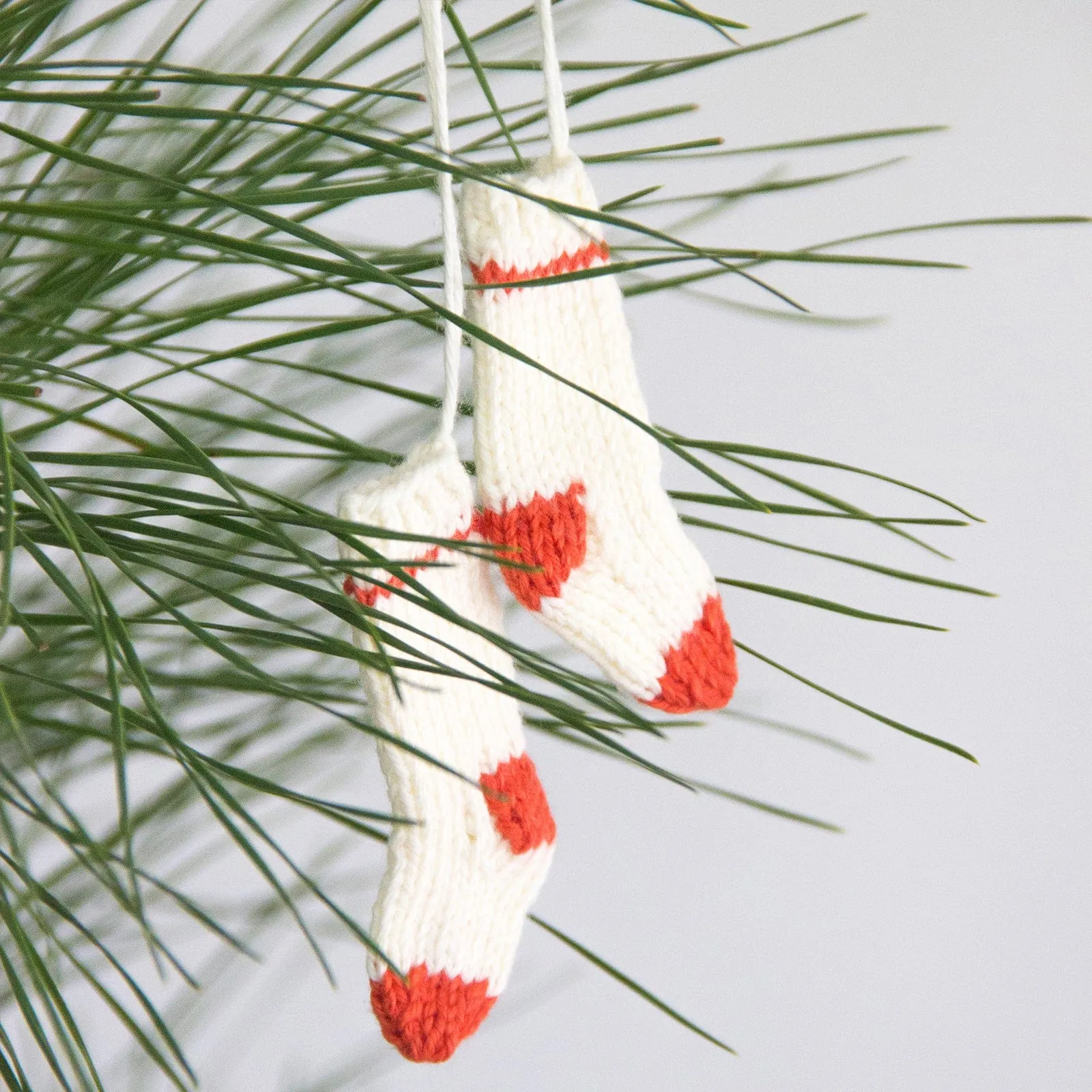 Holiday Ornaments, Little Knits Set