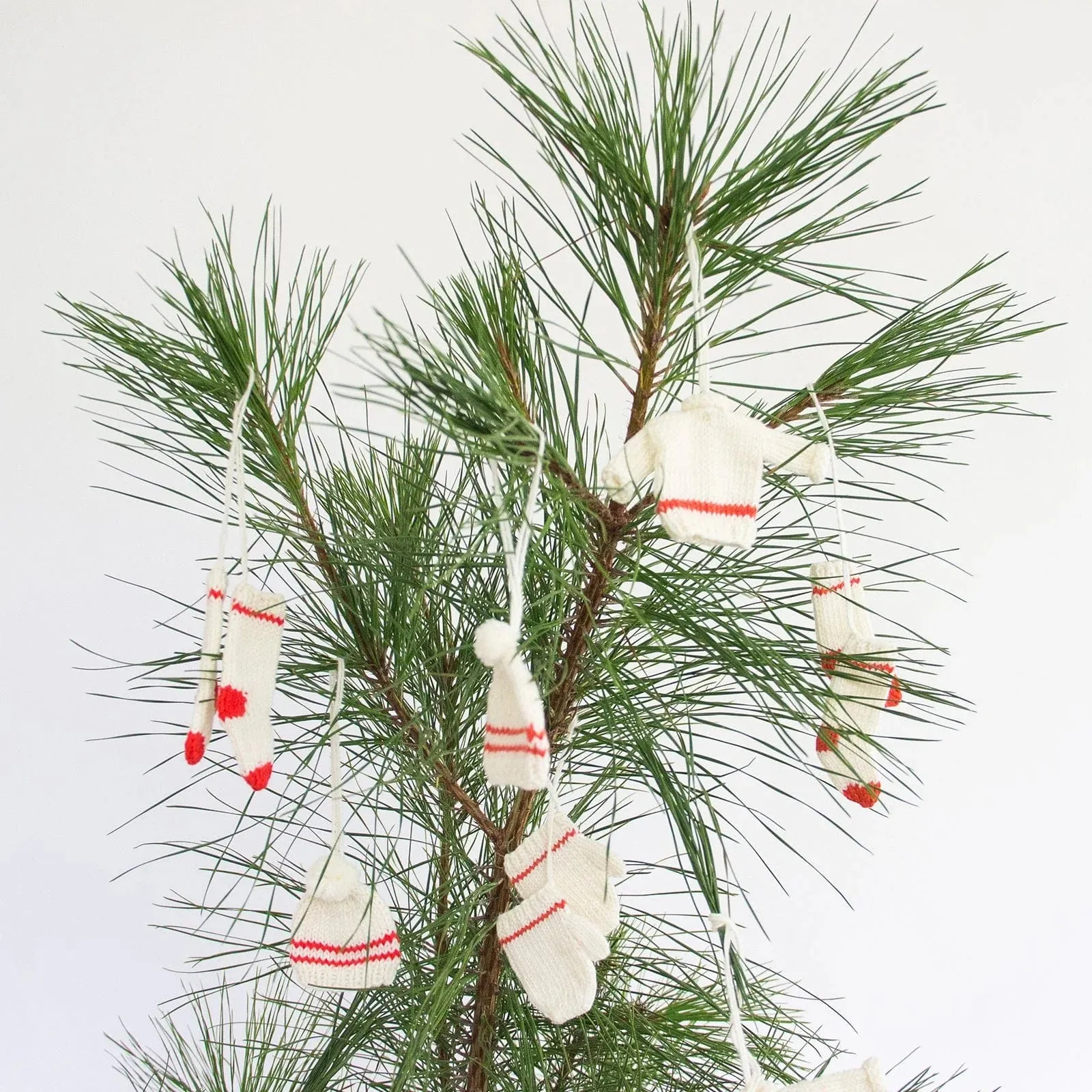Holiday Ornaments, Little Knits Set