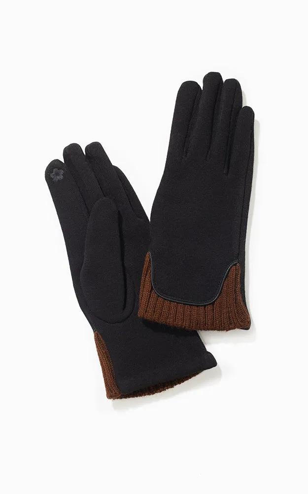 HW006 Knit Trim Gloves (6 Pairs Pack)