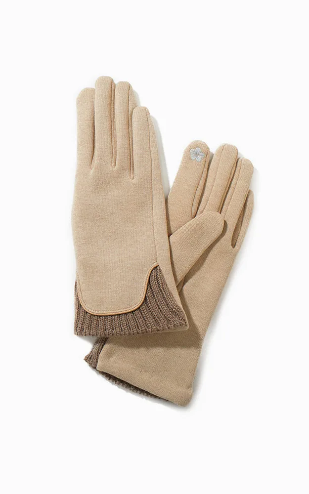 HW006 Knit Trim Gloves (6 Pairs Pack)