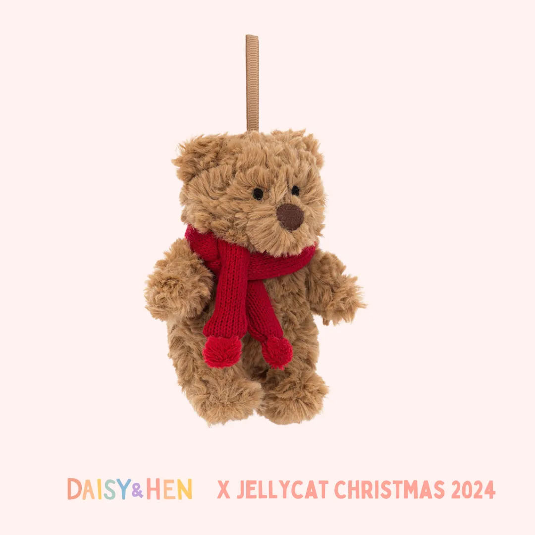 Jellycat Bartholomew Bear Decoration