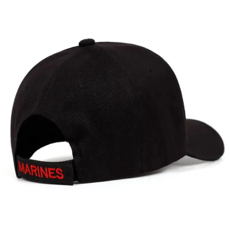 Men women hat Outdoor Sports Black Woven Baseball Cap