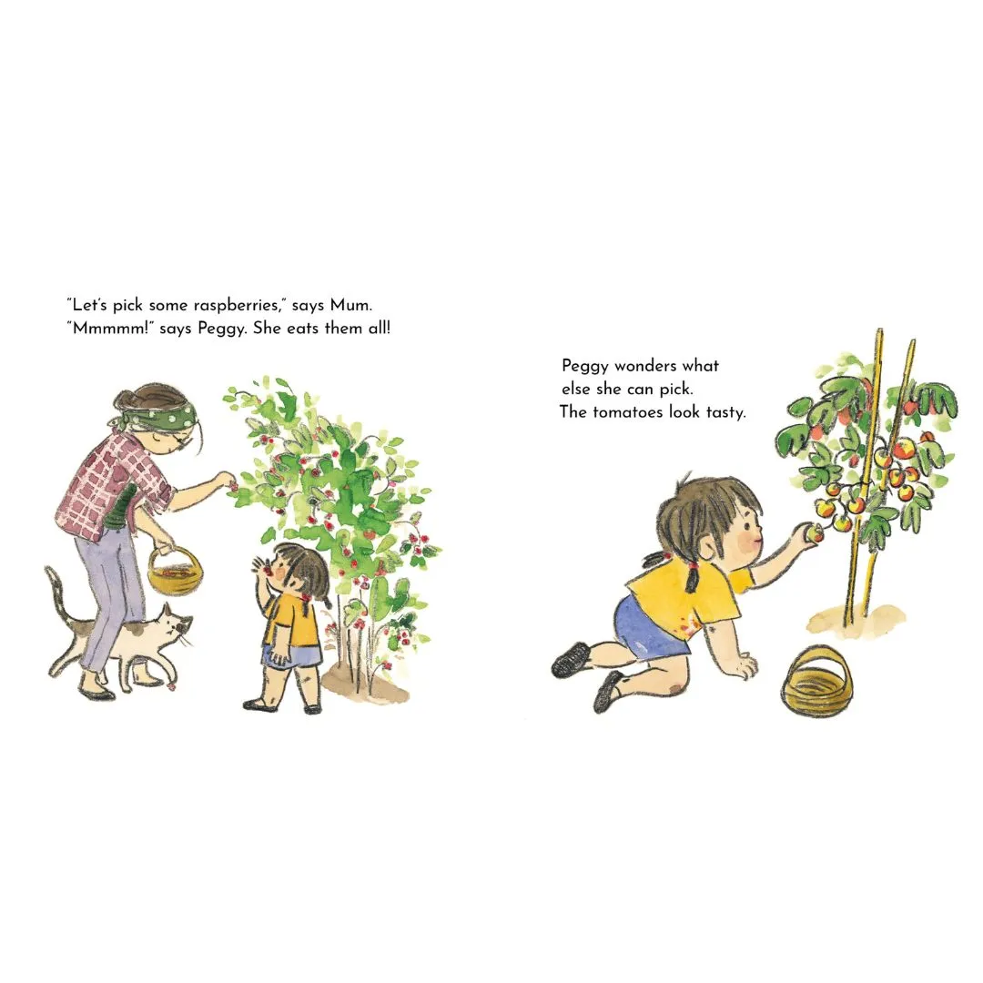Peggy Goes Gardening - Hardcover