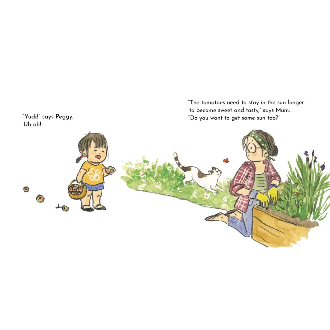 Peggy Goes Gardening - Hardcover