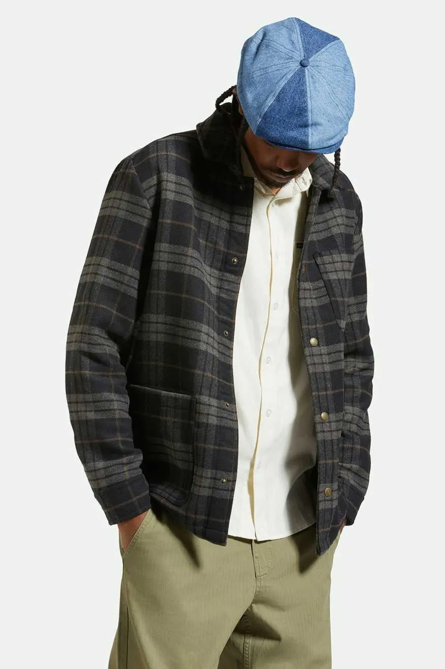Reserve Assembly Brood Newsboy Cap - Union Herringbone