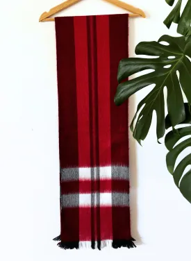Uptown Red Alpaca Scarf